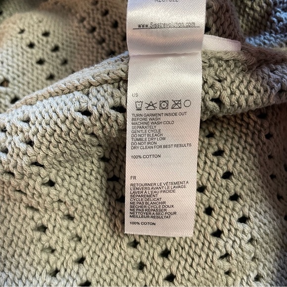 Sisstrevolution Women's Sun Daze Sweater Size Large Olive Green - Picture 5 of 9